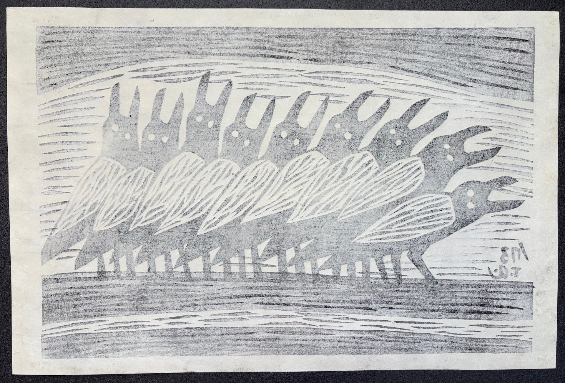  - Toritachi (The Birds), 1973 - Takeji Asano - SAKURA FINE ART