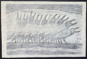  - Toritachi (The Birds), 1973 - Takeji Asano - SAKURA FINE ART