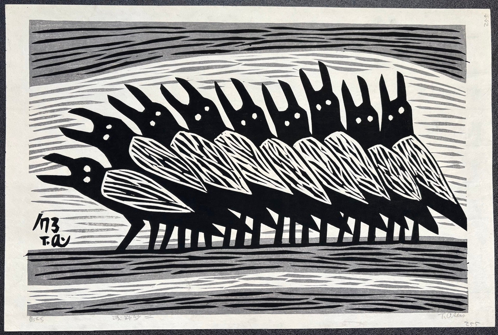 - Toritachi (The Birds), 1973 - Takeji Asano - SAKURA FINE ART