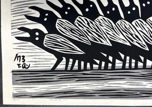  - Toritachi (The Birds), 1973 - Takeji Asano - SAKURA FINE ART