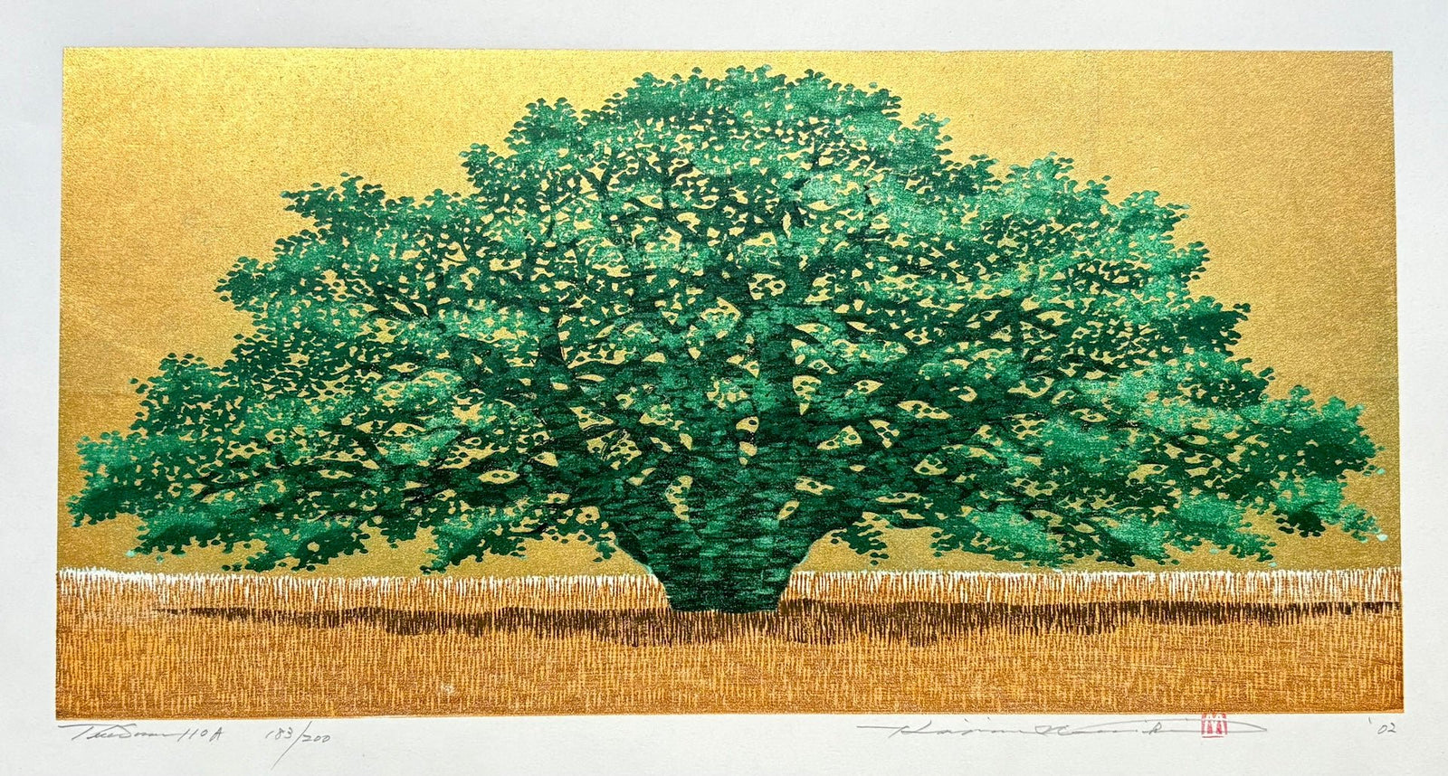  - Tree Scene 110 A - Hajime Namiki - SAKURA FINE ART