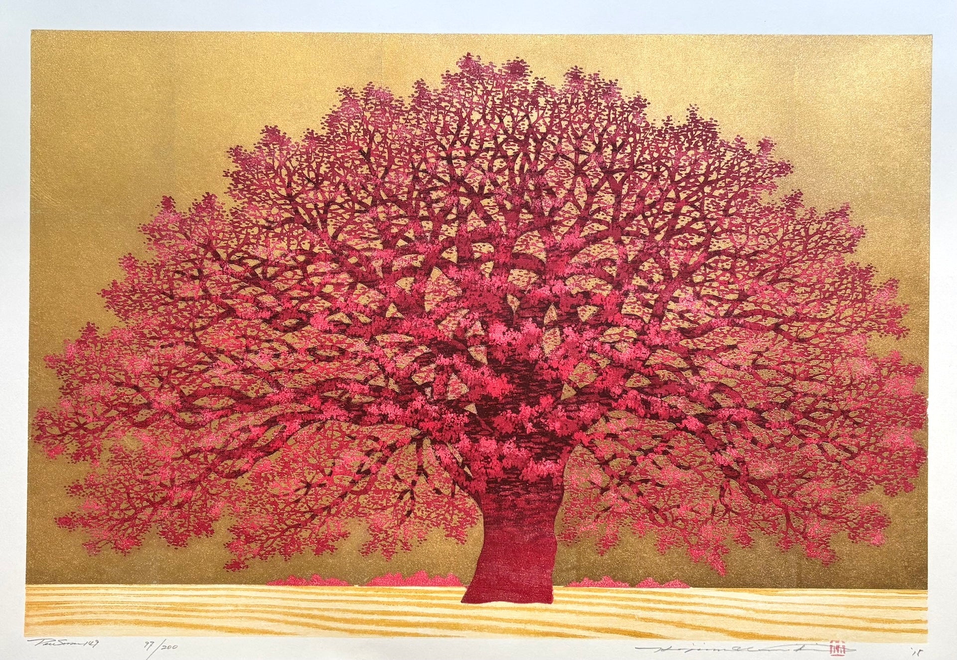 Tree Scene 149 - Hajime Namiki - SAKURA FINE ART