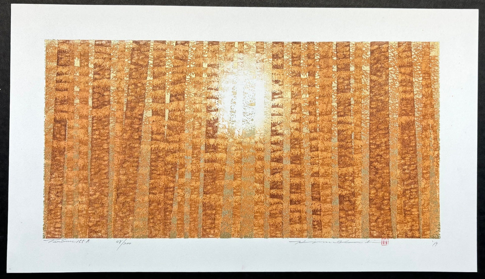  - Tree Scene 155 A - Hajime Namiki - SAKURA FINE ART