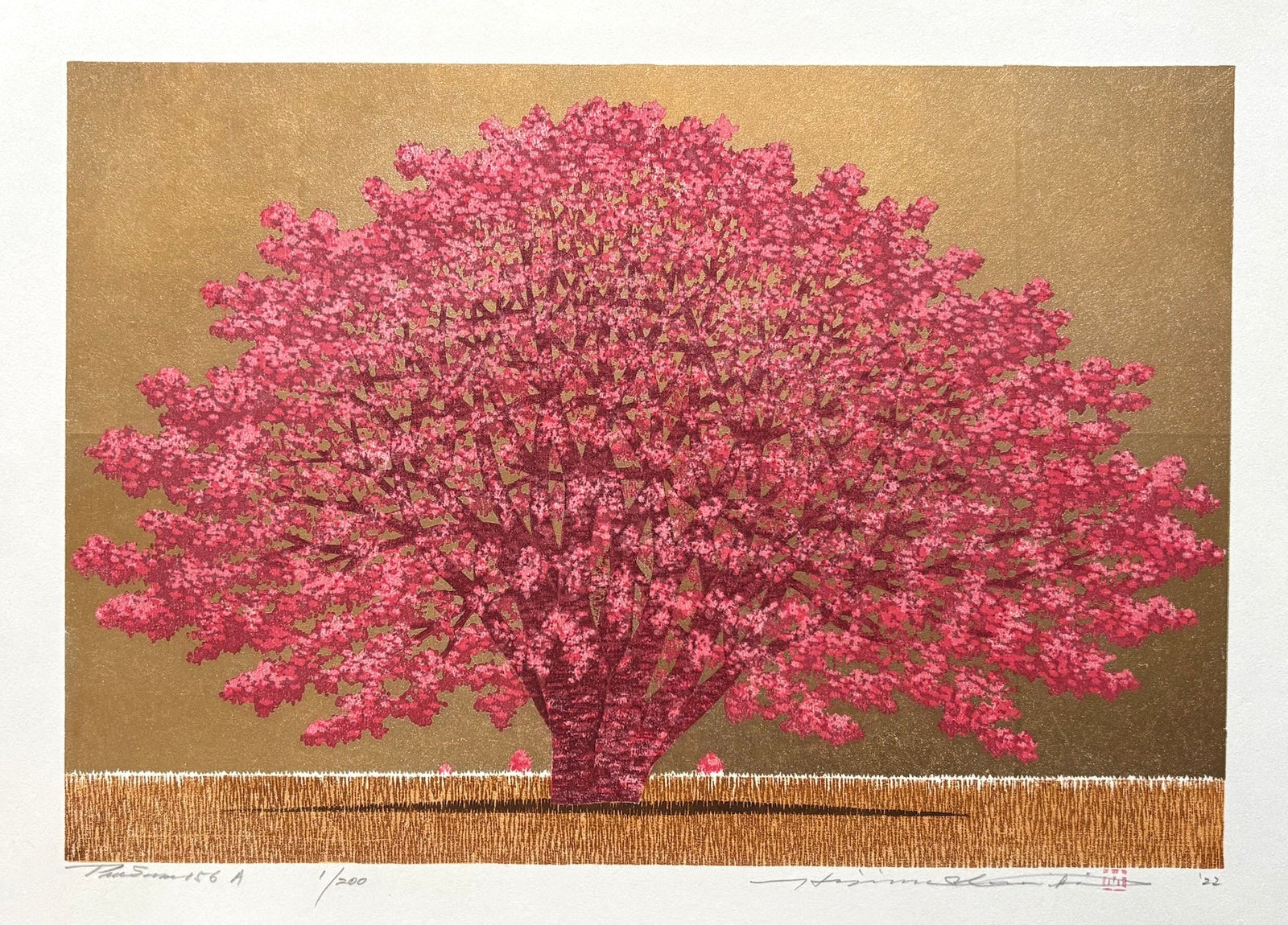 - Tree Scene 156 A - Hajime Namiki - SAKURA FINE ART