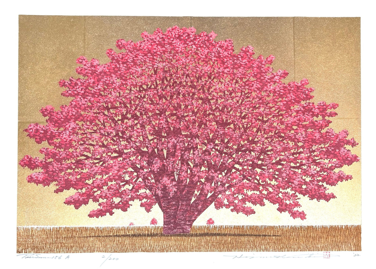  - Tree Scene 156 A - Hajime Namiki - SAKURA FINE ART