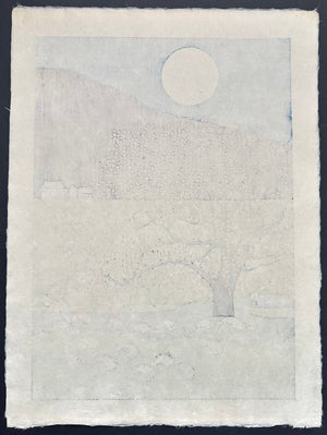  - Tsuki Noboru (Rising Moon) - Kazuyuki Ohtsu - SAKURA FINE ART