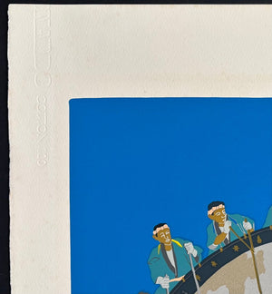 - Tuzureko Odaiko, Akita (The Giant Drum of Tsuzureko, Akita) - Masaaki Tanaka - SAKURA FINE ART