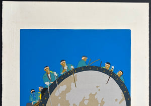 - Tuzureko Odaiko, Akita (The Giant Drum of Tsuzureko, Akita) - Masaaki Tanaka - SAKURA FINE ART