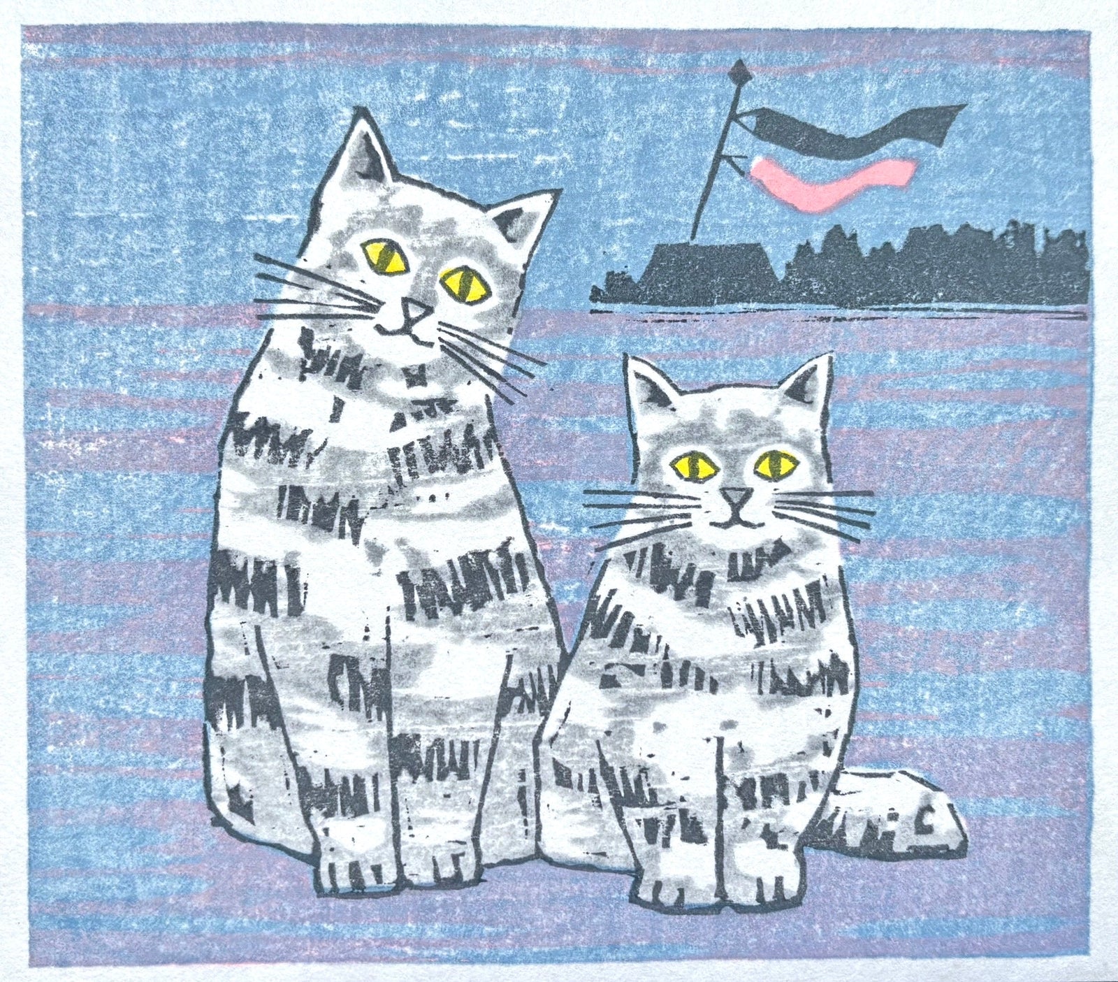 - Two Cats in May -