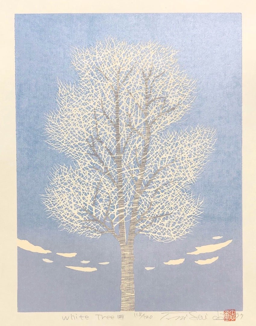  - White Tree (2) - Tadashige Nishida - SAKURA FINE ART