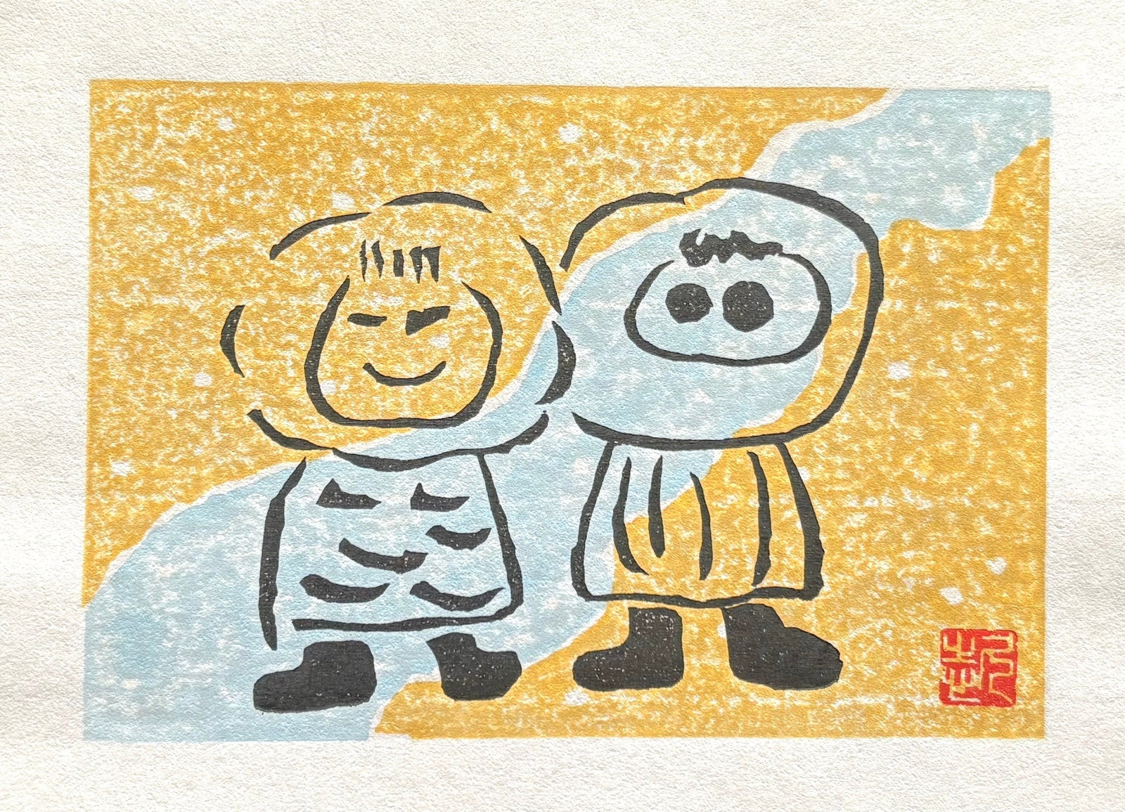 - Winter Companions - Koichi Nakamura - SAKURA FINE ART