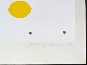  - "Winter" From The Lemon and the Four Season of Japan - Yoshisuke Funasaka - SAKURA FINE ART