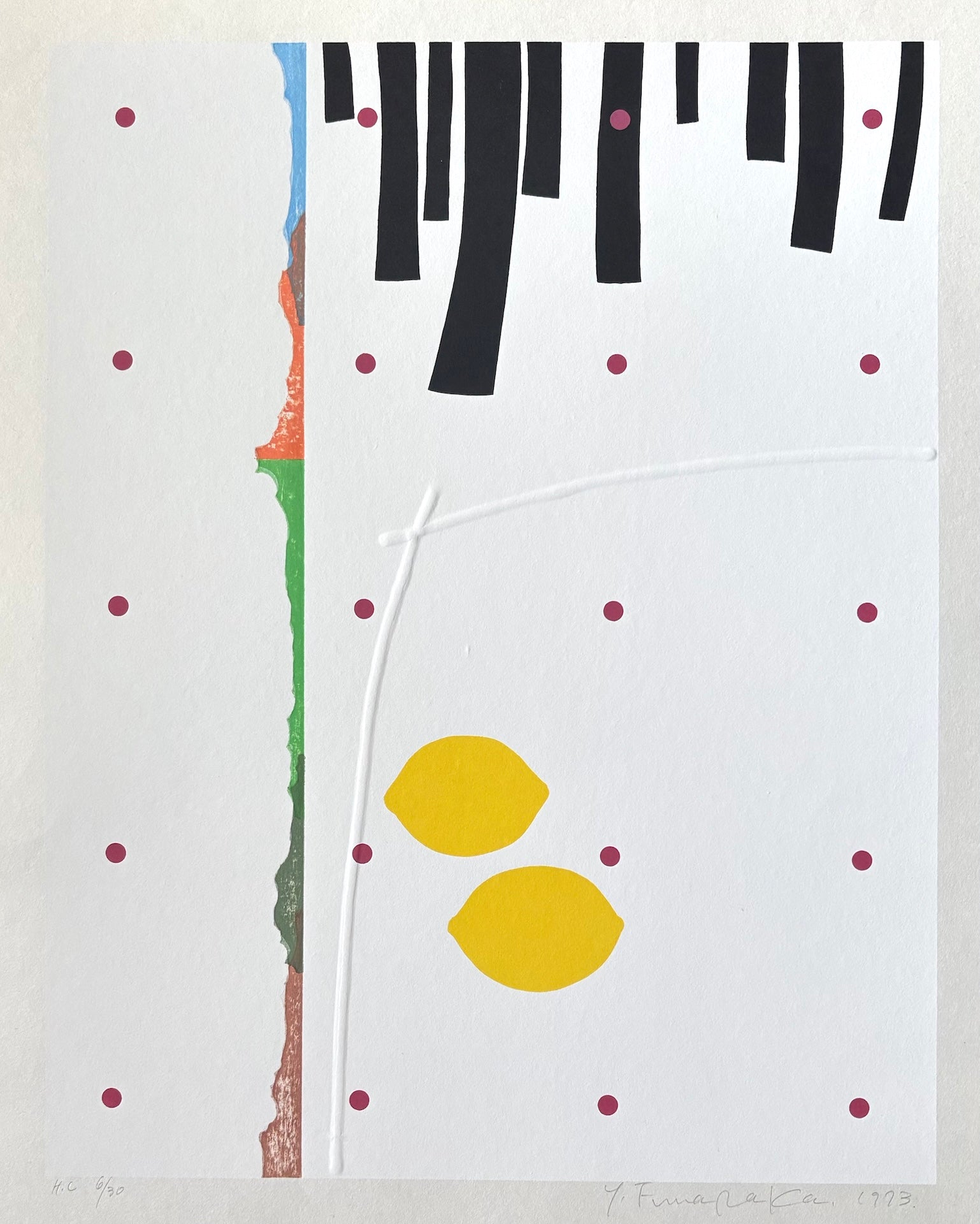  - "Winter" From The Lemon and the Four Season of Japan - Yoshisuke Funasaka - SAKURA FINE ART