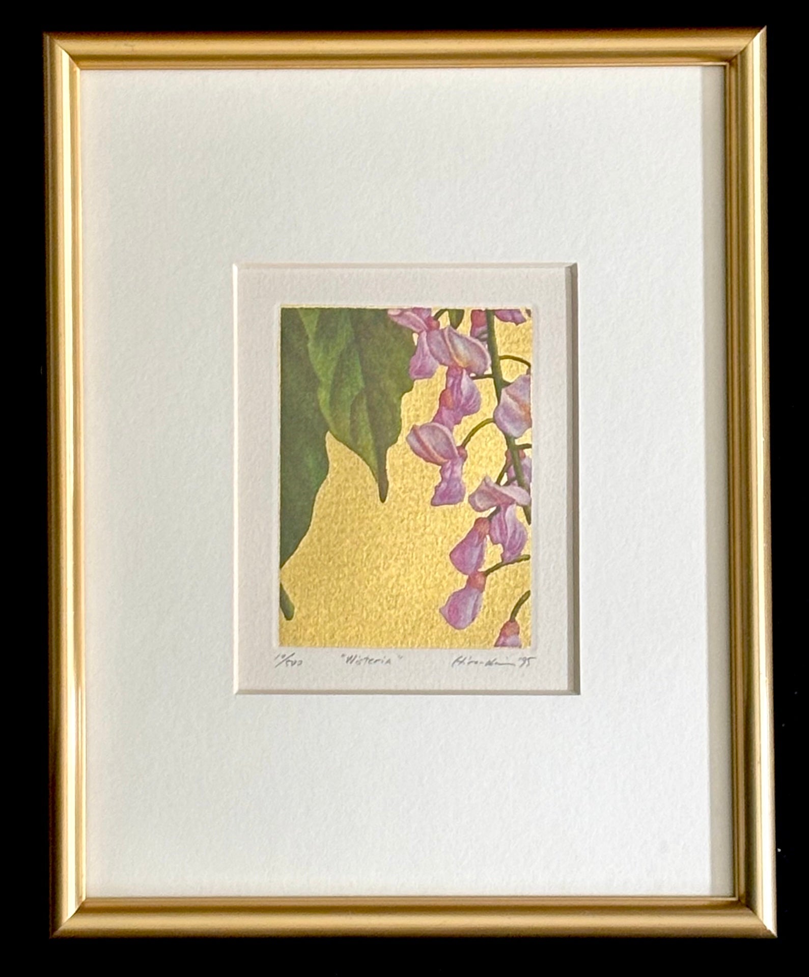- Wisteria - Hiroaki Miyayama - SAKURA FINE ART