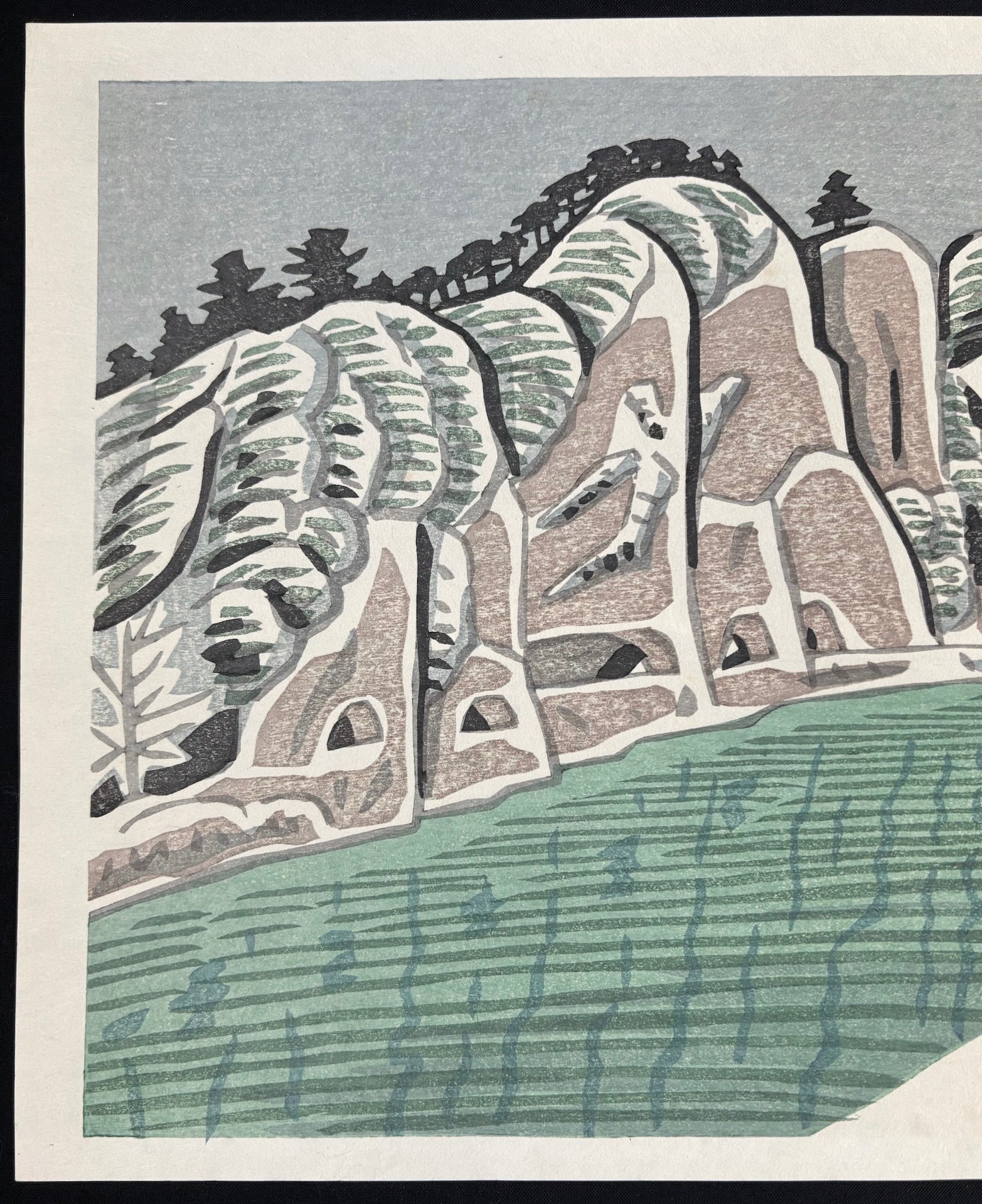  - Yabakei (The Gorge of Yabakei) - Takeji Asano - SAKURA FINE ART