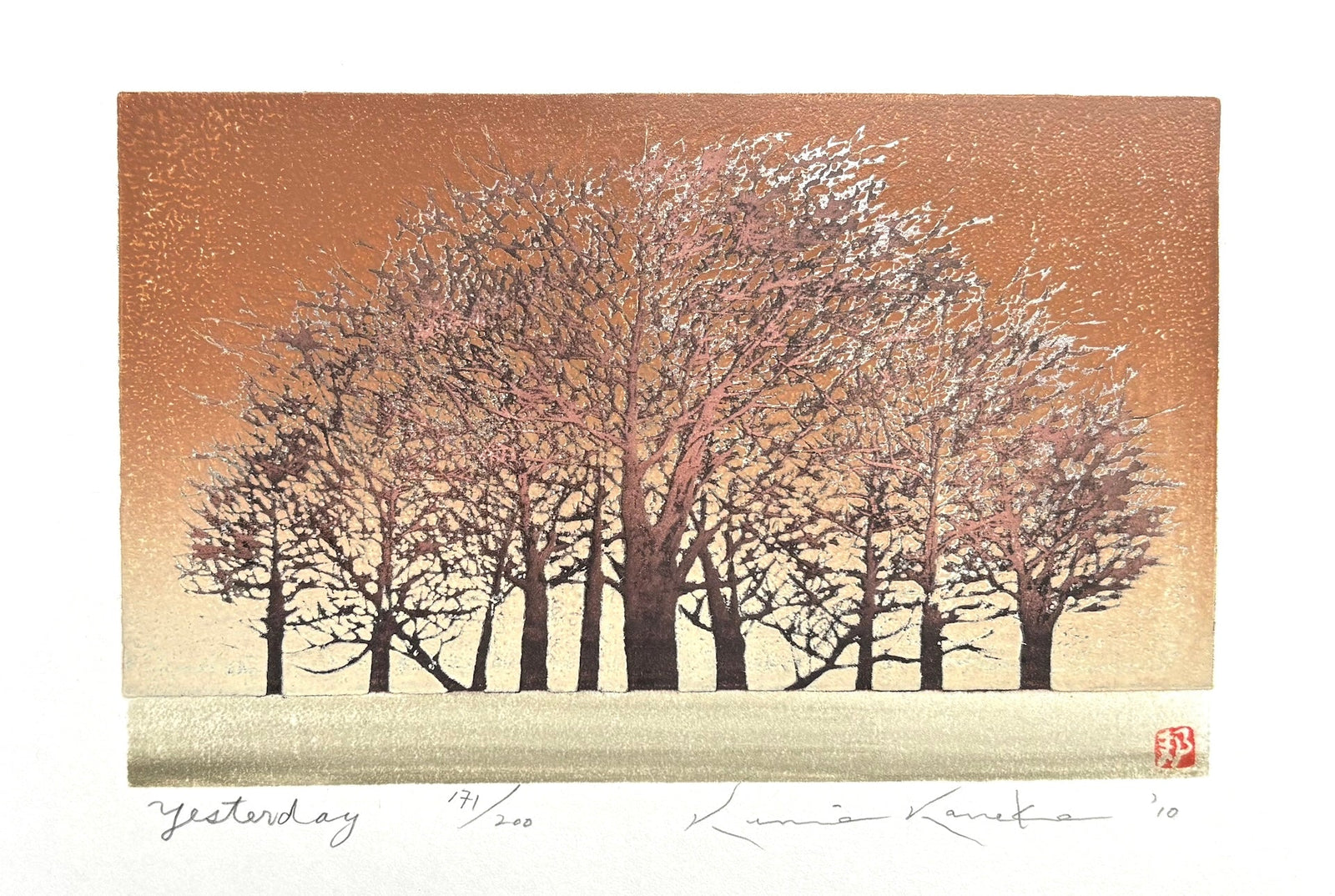  - Yesterday - Kunio Kaneko - SAKURA FINE ART