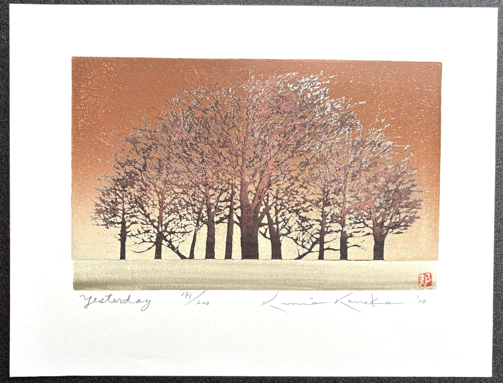  - Yesterday - Kunio Kaneko - SAKURA FINE ART