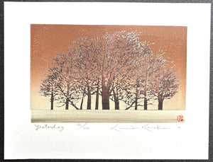  - Yesterday - Kunio Kaneko - SAKURA FINE ART
