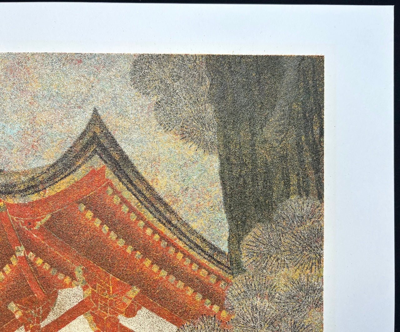  - Yokawa Chudo of Enryaku - ji Temple on Mt. Hiei in Autumn - Yukio Katsuda - SAKURA FINE ART