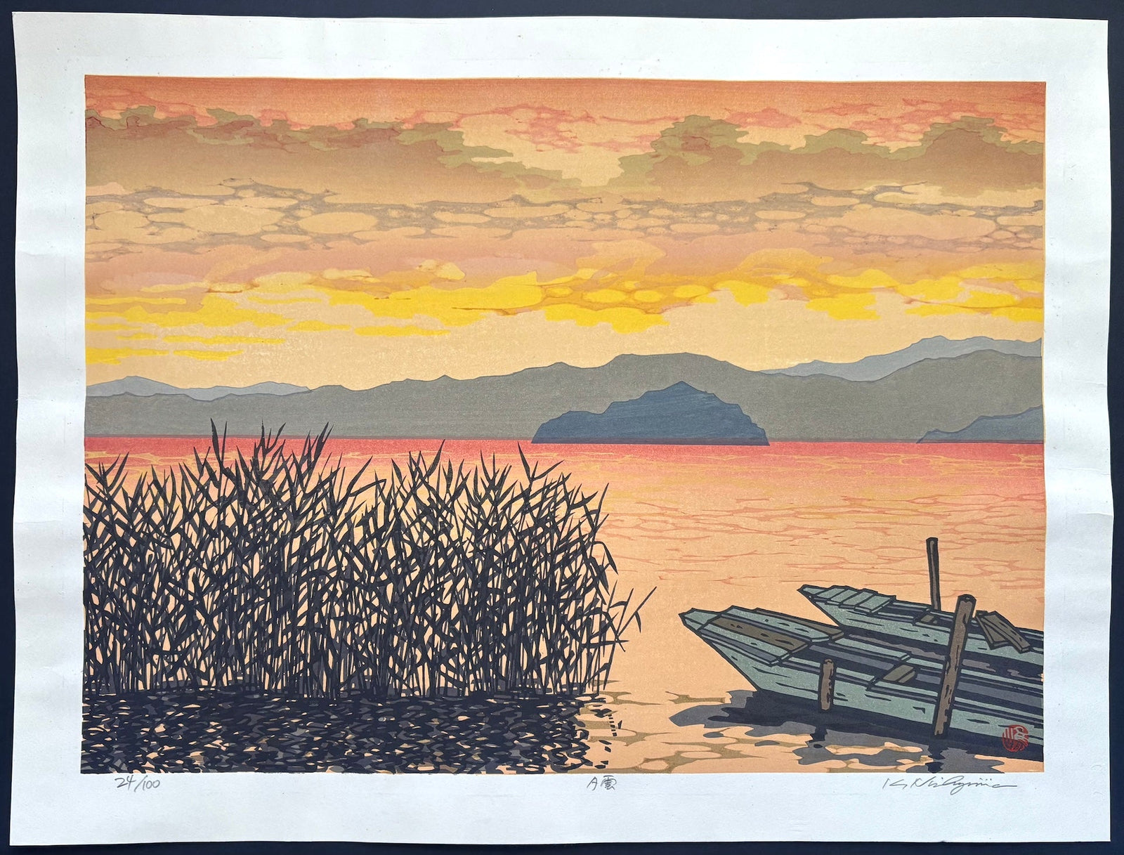  - Yugumo (Clouds at Sunset) - Katsuyuki Nishijima - SAKURA FINE ART