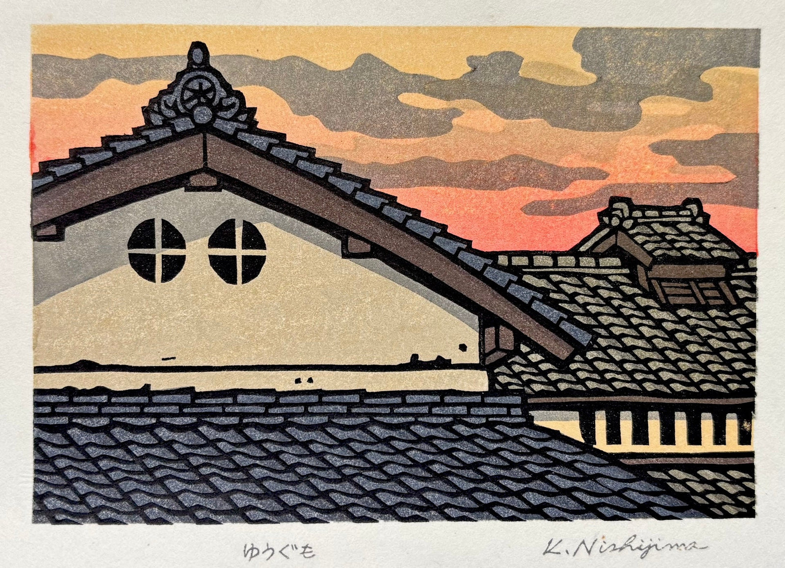  - Yugumo (Evening Clouds) - Katsuyuki Nishijima - SAKURA FINE ART