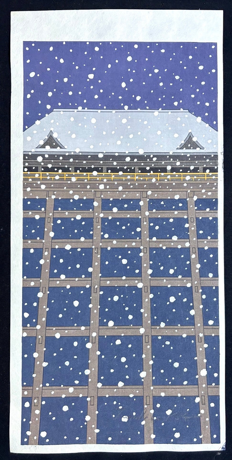  - Yuki butai (Kiyomizu Temple in Snow) - Teruhide Kato - SAKURA FINE ART