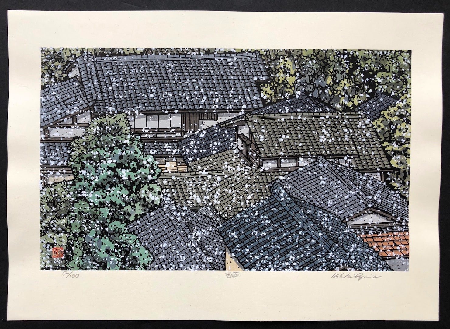  - Yuki Hana (Snow Flowers) - Katsuyuki Nishijima - SAKURA FINE ART