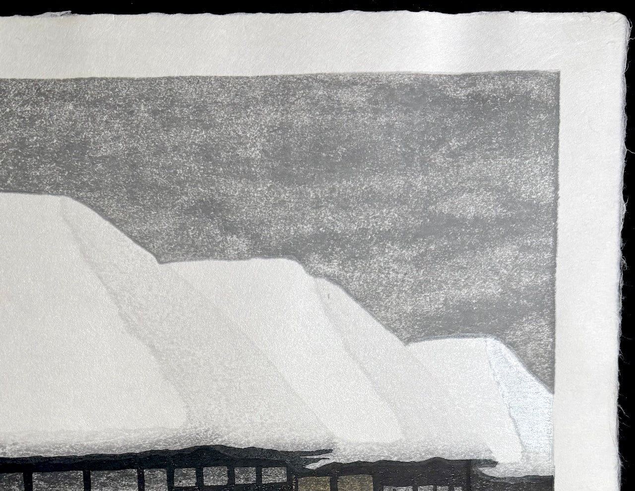  - Yuki ni Asobu (Playing in the Snow) - Kazuyuki Ohtsu - SAKURA FINE ART