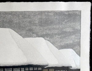  - Yuki ni Asobu (Playing in the Snow) - Kazuyuki Ohtsu - SAKURA FINE ART