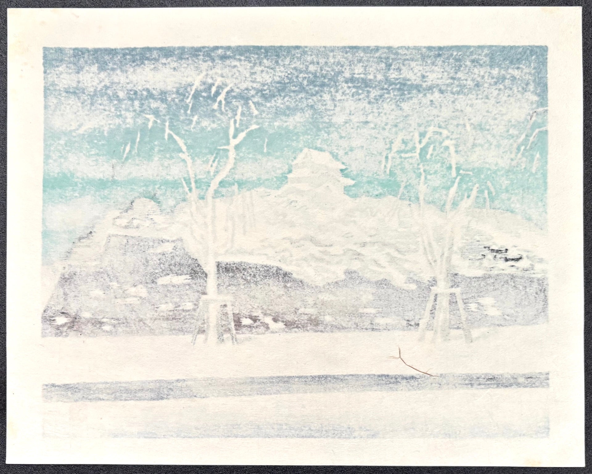  - Yuki no Chiyoda - jo (Chiyoda Castle in Snow) - Okiie Hashimoto - SAKURA FINE ART