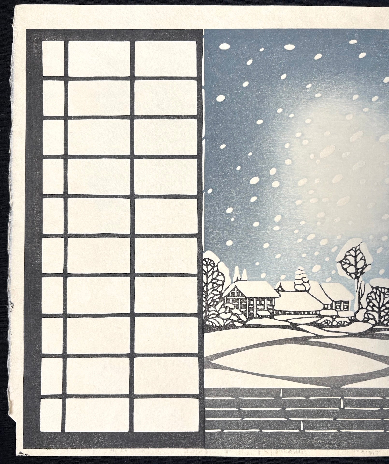  - Yukiyo (Snowy Night) - Kiyoshi Tanaka - SAKURA FINE ART