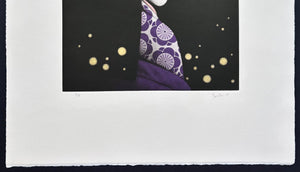  - Yume no Ukihashi (The Floating Bridge of Dreams) from The Tale of Genji - Kaoru Saito - SAKURA FINE ART