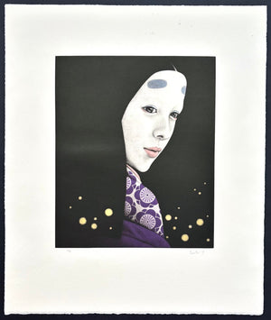  - Yume no Ukihashi (The Floating Bridge of Dreams) from The Tale of Genji - Kaoru Saito - SAKURA FINE ART