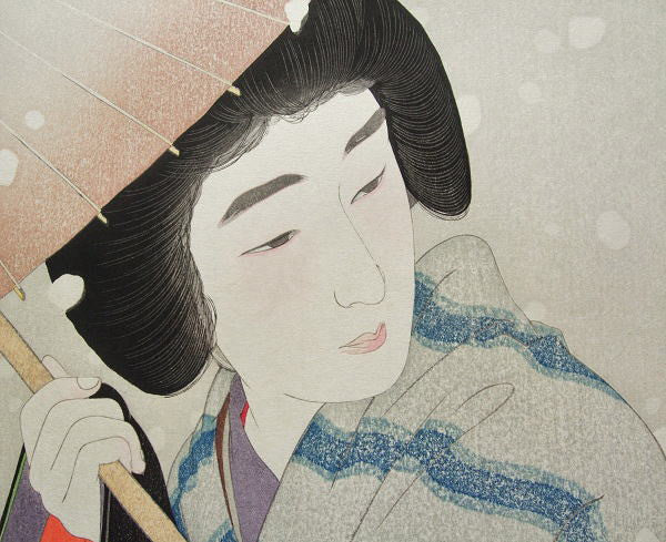 Botan Yuki   (Peony Snow Flakes) - SAKURA FINE ART