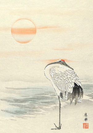 - Hinode Tsuru (Cranes and Rising Sun)  -