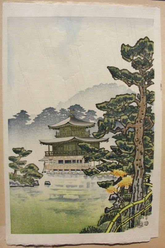 Kinkakuji  (Golden Pavilion in Kyoto) - SAKURA FINE ART