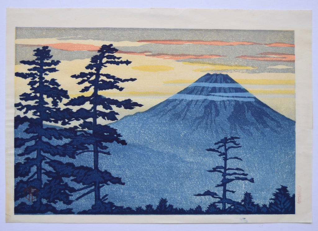 Ao Fuji (Blue Mt. Fuji) - SAKURA FINE ART