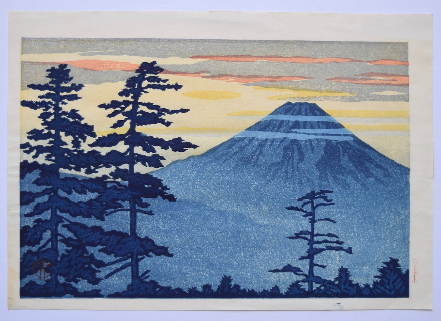 Ao Fuji (Blue Mt. Fuji) - SAKURA FINE ART