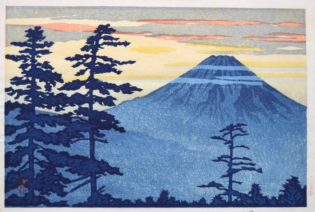 Ao Fuji (Blue Mt. Fuji) - SAKURA FINE ART