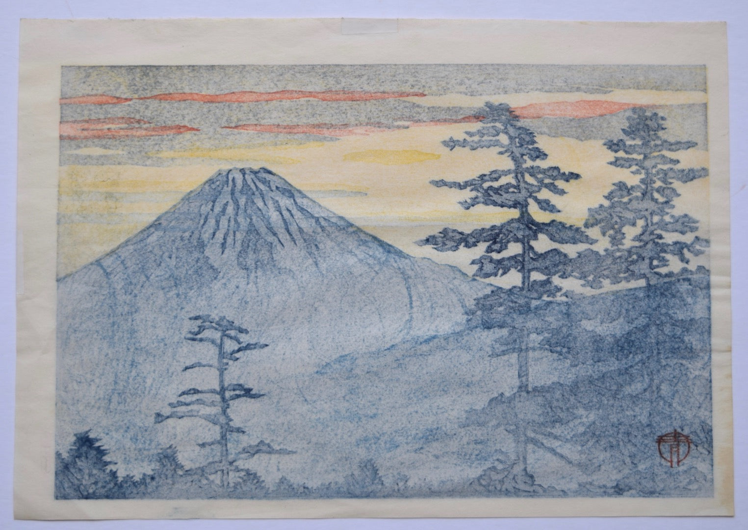 Ao Fuji (Blue Mt. Fuji) - SAKURA FINE ART