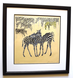 Zebra, Mure kara hanarete (Away From the Herd),  1965 - SAKURA FINE ART