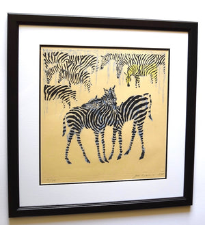 Zebra, Mure kara hanarete (Away From the Herd),  1965 - SAKURA FINE ART