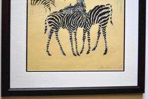 Zebra, Mure kara hanarete (Away From the Herd),  1965 - SAKURA FINE ART