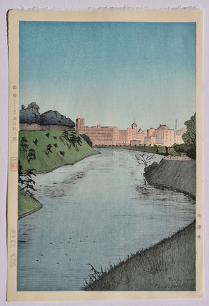 Benkei Bori (Benkei Moat, Tokyo) - SAKURA FINE ART