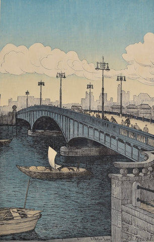 Ryogoku bashi (Ryogoku Bridge, Tokyo) - SAKURA FINE ART