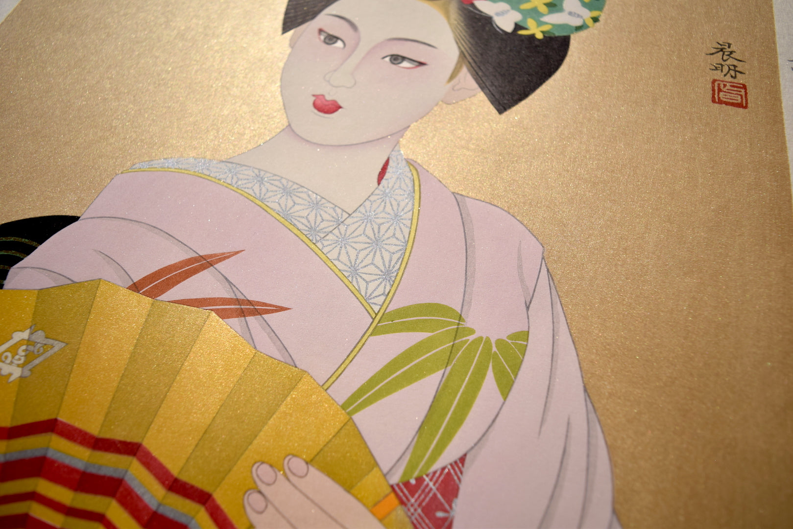 Mai ougi (Fan for Japanese Dance) - SAKURA FINE ART