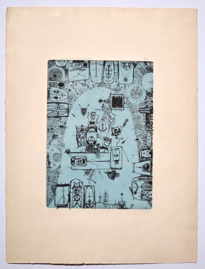 Untitled  - Etching, 1966 - SAKURA FINE ART