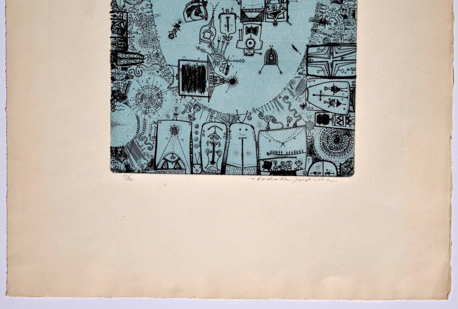 Untitled  - Etching, 1966 - SAKURA FINE ART