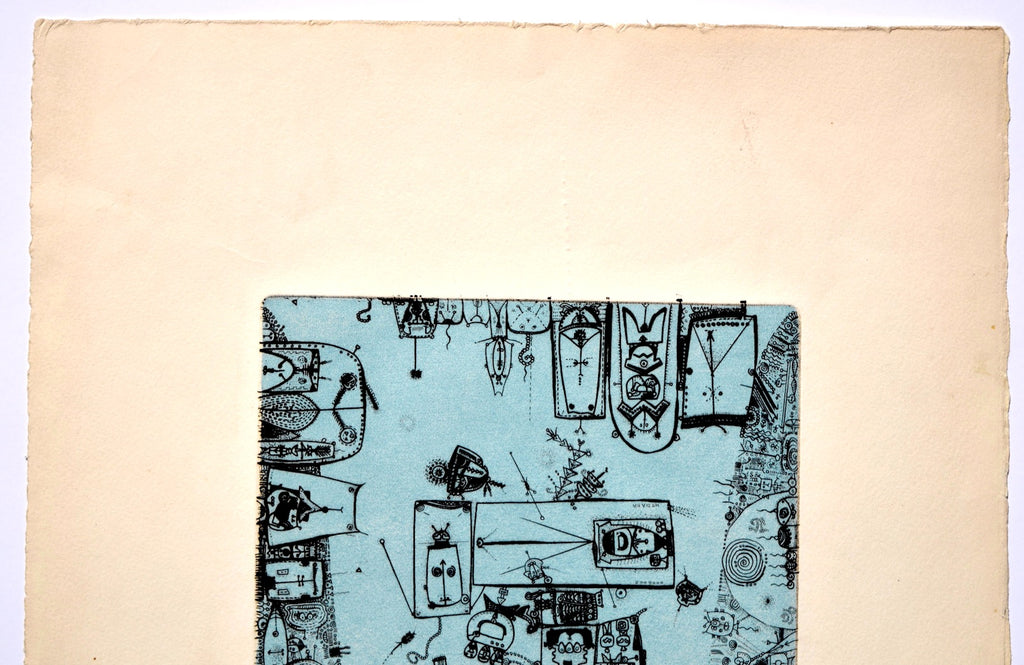 Untitled  - Etching, 1966 - SAKURA FINE ART