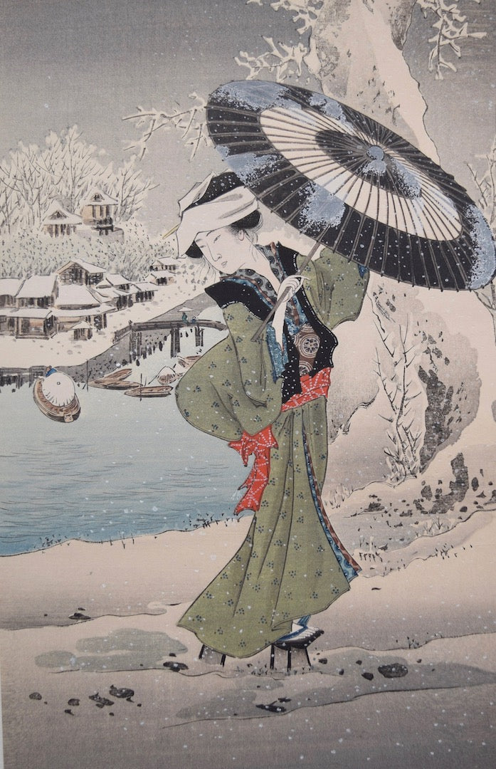 Beauty in the snow - SAKURA FINE ART